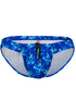 ErgoWear EW1826 FEEL SW Swim Bikini Color Royal Blue-Palms