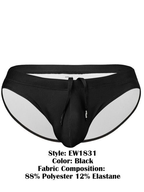 ErgoWear EW1831 X4D SW Swim Bikini Color Black