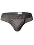 ErgoWear EW1841 Men's Underwear FEEL SE Sleek Ergonomic Thong Color Dark Gray