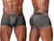 ErgoWear EW1843 Men's Underwear FEEL SE Sleek Breathable Trunks Color Dark Gray