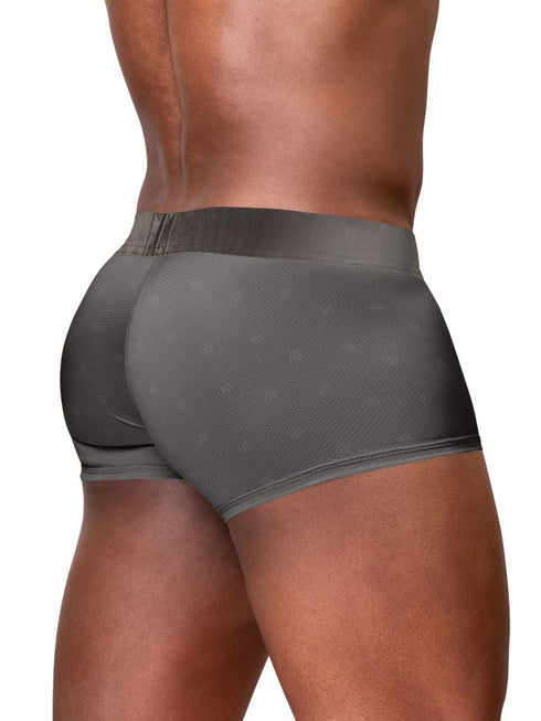 ErgoWear EW1843 Men's Underwear FEEL SE Sleek Breathable Trunks Color Dark Gray