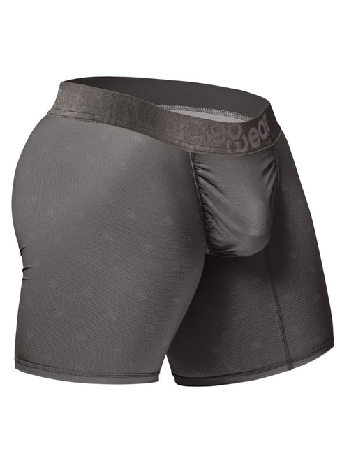 ErgoWear EW1844 Men's Underwear FEEL SE Boxer Briefs for Superior Support Color Dark Gray