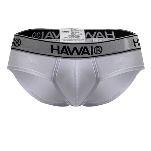 HAWAIR 41962 Cotton blend Briefs Color White-01