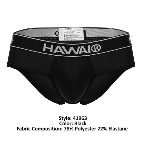 HAWAIR 41963 Microfiber Briefs Color Black