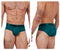 HAWAIR 41963 Microfiber Briefs Color Green