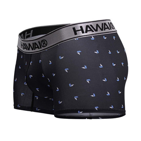 HAWAIR 42470 Printed Microfiber Trunks Color Black