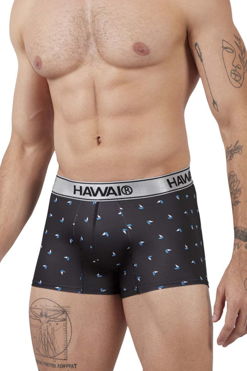 HAWAIR 42470 Printed Microfiber Trunks Color Black