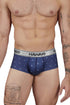 HAWAIR 42480 Printed Microfiber Briefs Color Blue