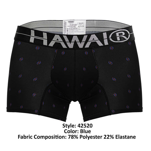 HAWAIR 42520 Printed Microfiber Trunks Color Black