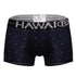 HAWAIR 42520 Printed Microfiber Trunks Color Dark Blue