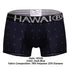 HAWAIR 42520 Printed Microfiber Trunks Color Dark Blue