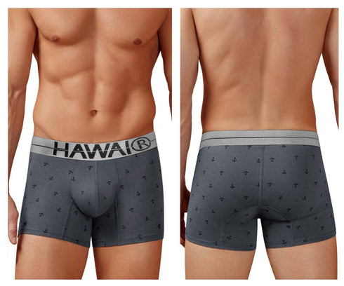 HAWAIR 42521 Cotton blend Trunks Color Gray