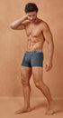 HAWAIR 42521 Cotton blend Trunks Color Gray