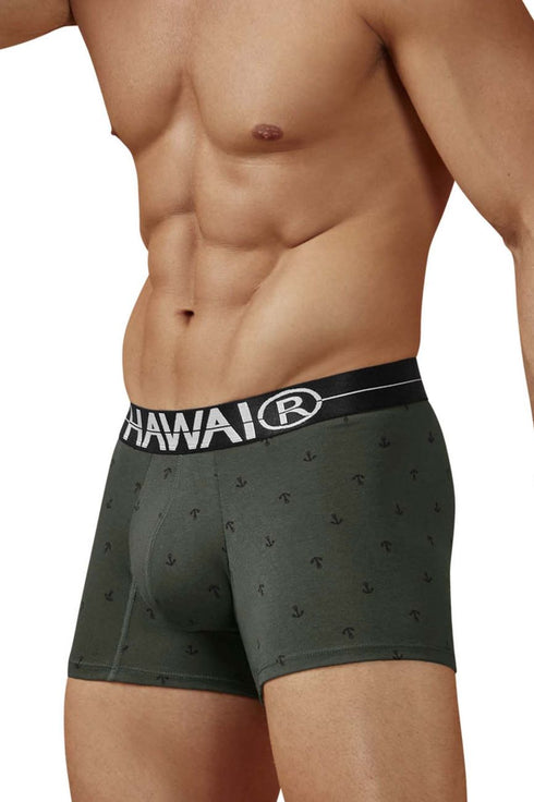 HAWAIR 42521 Cotton blend Trunks Color Military Green