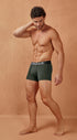 HAWAIR 42521 Cotton blend Trunks Color Military Green