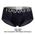 HAWAIR 42530 Printed Microfiber Briefs Color Blue