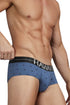 HAWAIR 42531 Cotton blend Briefs Color Blue Quartz