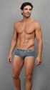 HAWAIR 42531 Cotton blend Briefs Color Gray