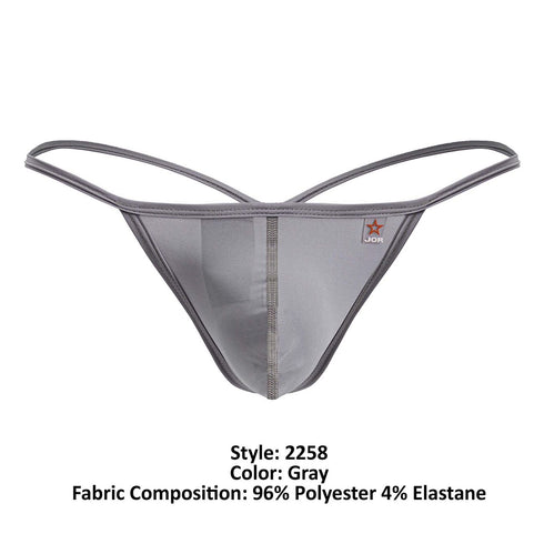 JOR 2258 Axel G-String Color Gray