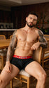 JOR 2442 Men's Underwear Astor Modern Trunks Color Black