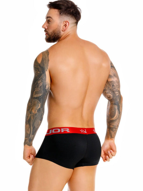 JOR 2442 Men's Underwear Astor Modern Trunks Color Black