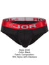 JOR 2443 Men's Underwear Astor Stylish Briefs Color Black