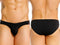 JOR 2450 Men's Underwear Invisible Briefs Sleek Comfort Color Black