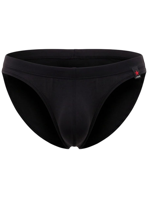 JOR 2450 Men's Underwear Invisible Briefs Sleek Comfort Color Black