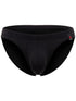 JOR 2450 Men's Underwear Invisible Briefs Sleek Comfort Color Black