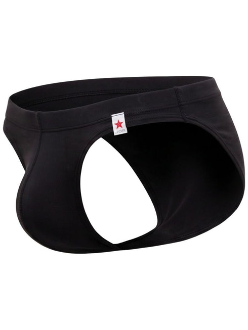 JOR 2450 Men's Underwear Invisible Briefs Sleek Comfort Color Black