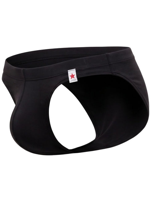 JOR 2450 Men's Underwear Invisible Briefs Sleek Comfort Color Black