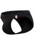 JOR 2450 Men's Underwear Invisible Briefs Sleek Comfort Color Black
