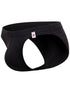 JOR 2450 Men's Underwear Invisible Briefs Sleek Comfort Color Black