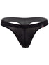 JOR 2451 Men's Underwear Invisible Sleek Thongs Color Black