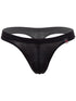 JOR 2451 Men's Underwear Invisible Sleek Thongs Color Black