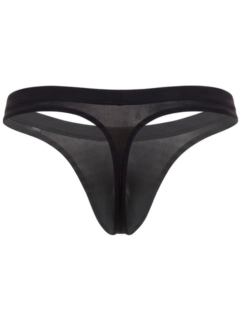 JOR 2451 Men's Underwear Invisible Sleek Thongs Color Black