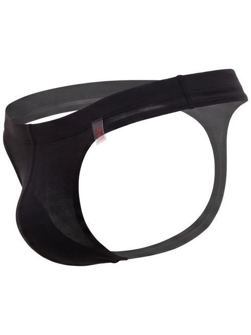 JOR 2451 Men's Underwear Invisible Sleek Thongs Color Black