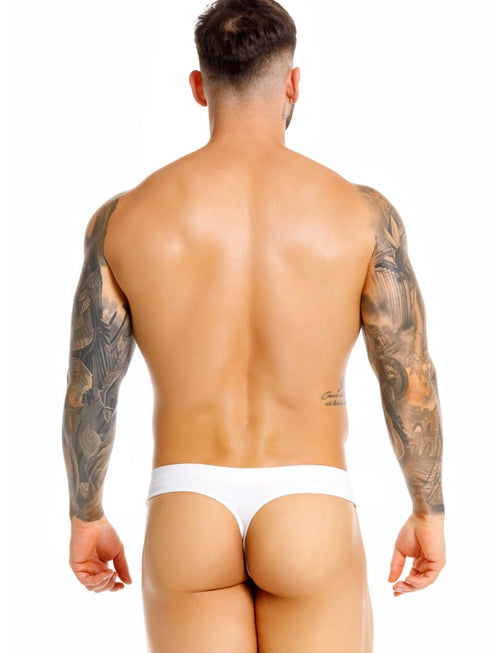 JOR 2451 Men's Underwear Invisible Sleek Thongs Color White