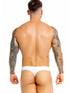 JOR 2451 Men's Underwear Invisible Sleek Thongs Color White