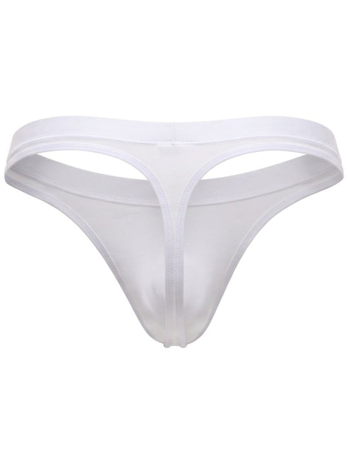 JOR 2451 Men's Underwear Invisible Sleek Thongs Color White