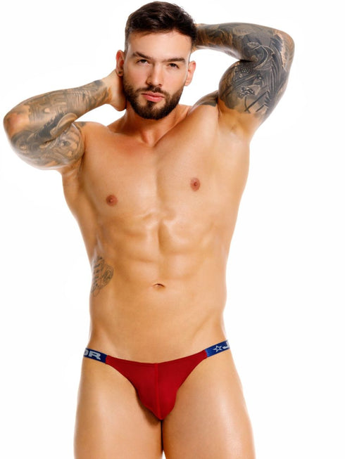 JOR 2458 Men's Underwear Eros Stylish Jockstrap Color Wine