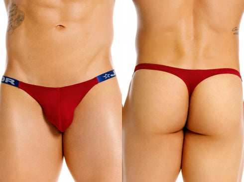JOR 2459 Men's Underwear Eros Thongs Sleek Fit Color Wine