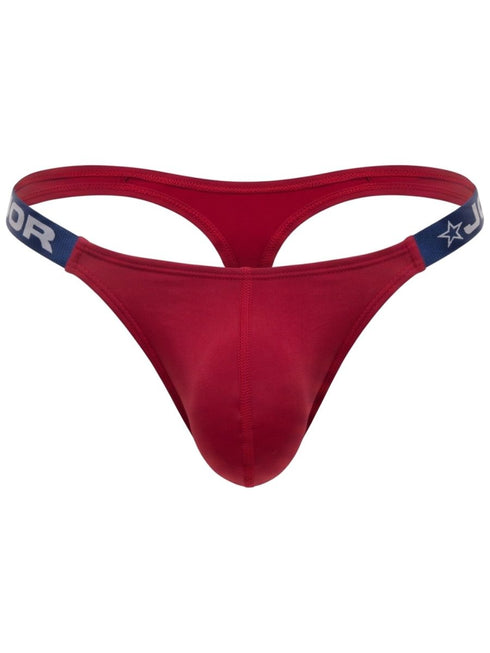 JOR 2459 Men's Underwear Eros Thongs Sleek Fit Color Wine