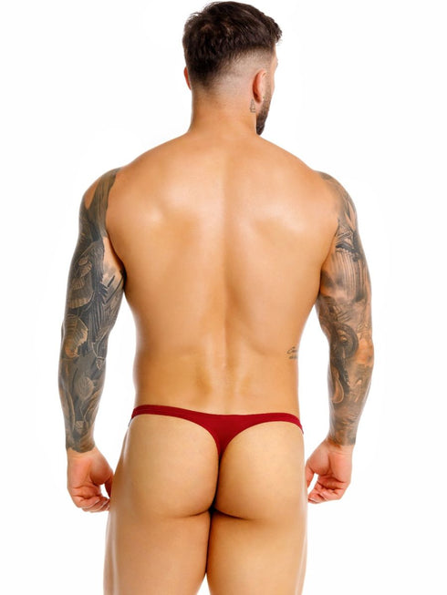 JOR 2459 Men's Underwear Eros Thongs Sleek Fit Color Wine