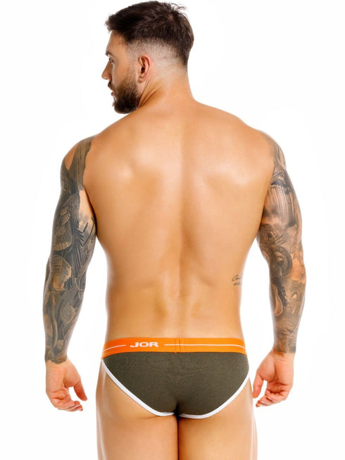 JOR 2460 Men's Underwear Rush Briefs Color Green