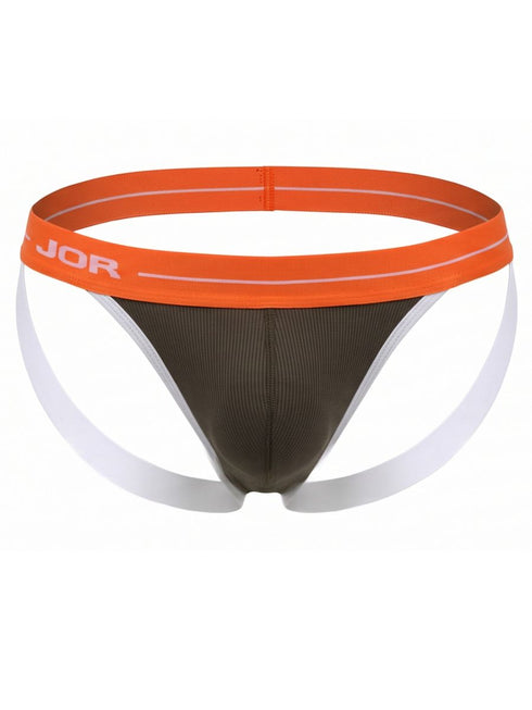 JOR 2461 Men's Underwear Rush Jockstrap Color Green