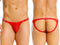 JOR 2465 Men's Underwear Frost Breathable Jockstrap Color Red
