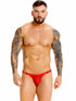 JOR 2465 Men's Underwear Frost Breathable Jockstrap Color Red