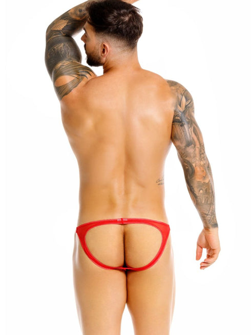 JOR 2465 Men's Underwear Frost Breathable Jockstrap Color Red