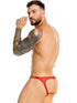 JOR 2465 Men's Underwear Frost Breathable Jockstrap Color Red